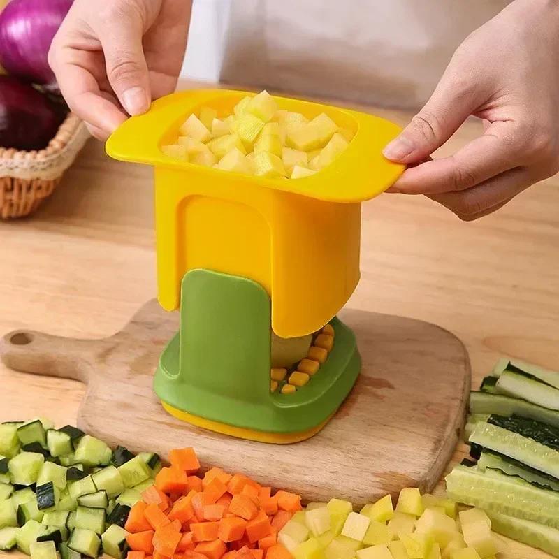 Kitchen Household Creative Chips Maker Chipper Potato Veggie Chopper Slicers Potato Chips Waffle Maker Vegetable Cutter Tools