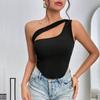 New Summer Casual Temperament Slim Fit Sexy Vest T-Shirt Sleeveless Suspender Versatile Top Strapless Women