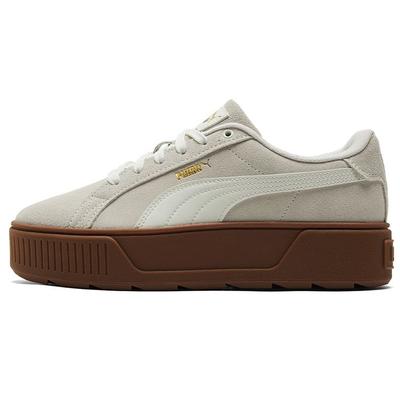 Karmen Замшевые Низкие Кроссовки Женские Кроссовки Дымчато-Серые 384614-04