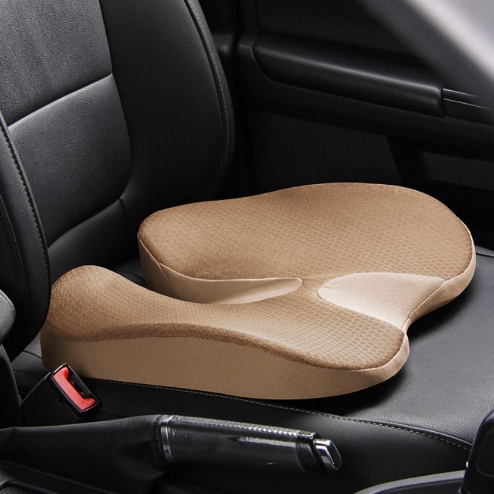 Полиэстер Нескользящая эргономичная подушка для сиденья Эргономичная подушка для сиденья с подголовником Комфорт для долгого сидения