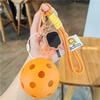 with Lanyard Pickleball Racket Pendant Acrylic Pickleball Key Ring  Bag Accessories