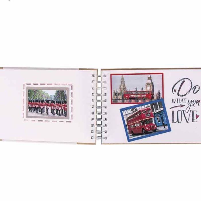 A6 Spiral Album - Rayher Hobby - Kraft - 21.5x15.5 Cm - FSC Mix Credit - Mixed