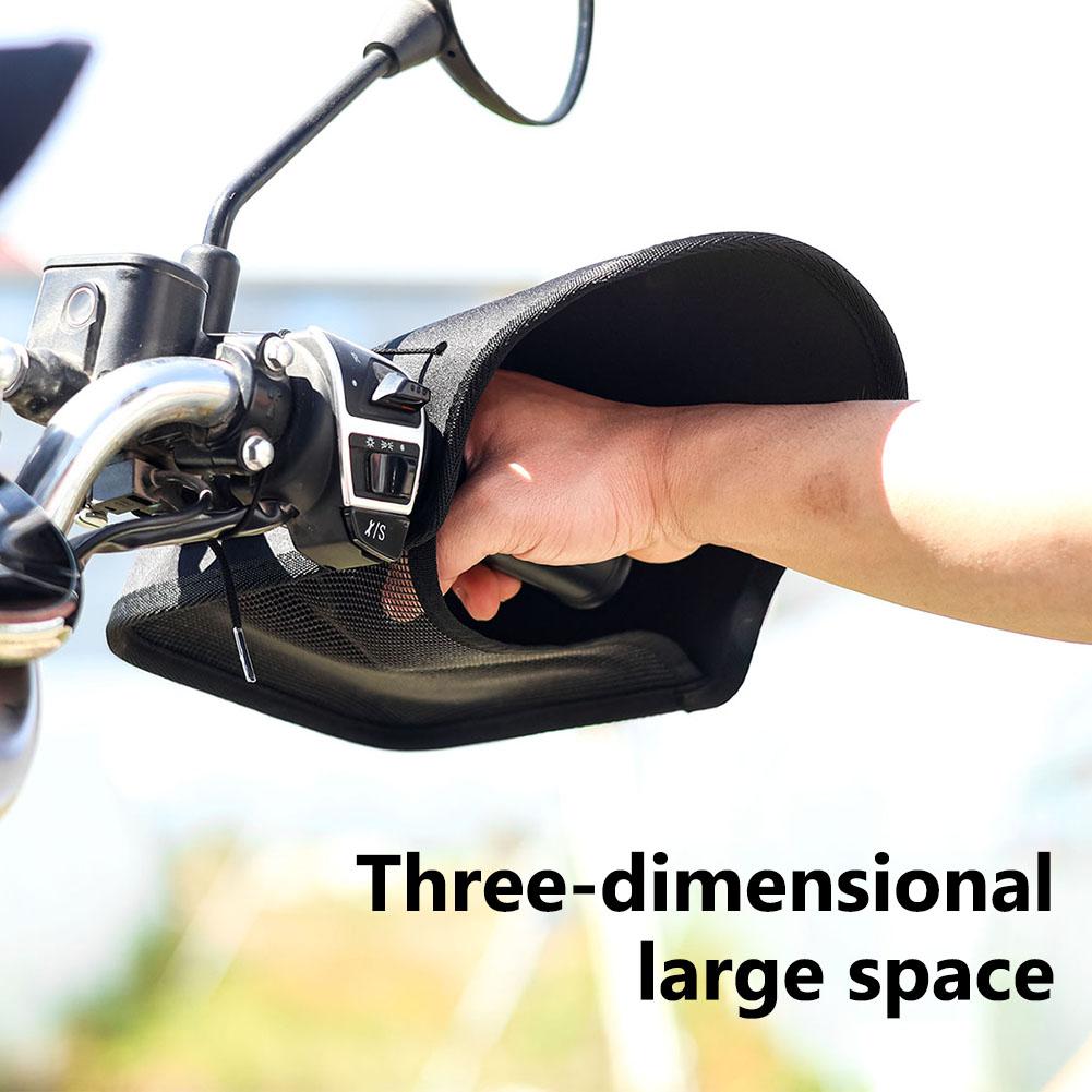 Motorcycle Grip Handlebar Muffs Windproof Sun Protection Breathable Handguards