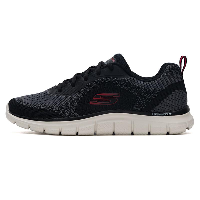 Skechers Мужская дышащая обувь для бега и повседневной носки с амортизацией