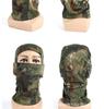Python Camouflage Tactical Cycling Balaclava - Sandproof Single-Hole Face Mask