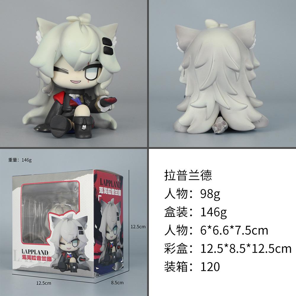 Arknights Wisadel Theresia Vulpisfoglia Texas Logos Lappland Игровой Аниме Фигурка Коллекционная Модель Игрушка Настольное Украшение Декор