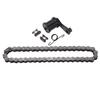 Chain Roller Tensioner 420 Chain 42L Kit Steel Alloy with Master Link for 212cc 196cc 6.5Hp Mini Bike