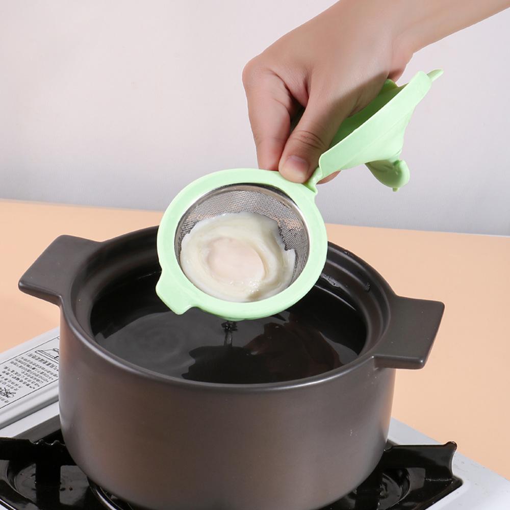 Poached Egg Maker Food Grade Silicone Non-Stick Boiler Poached Eggs Cups Egg Poacher Ovens Kitchen Cooking Tools