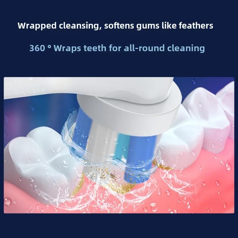4 шт. сменные насадки для электрической зубной щетки Oral-B Universal Fit Advance Power/Pro Health Vitality Precision Clean