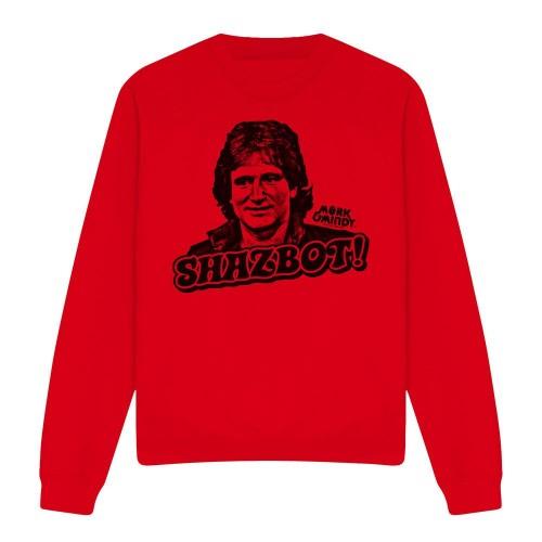 Mork And Mindy унисекс взрослая толстовка Shazbot