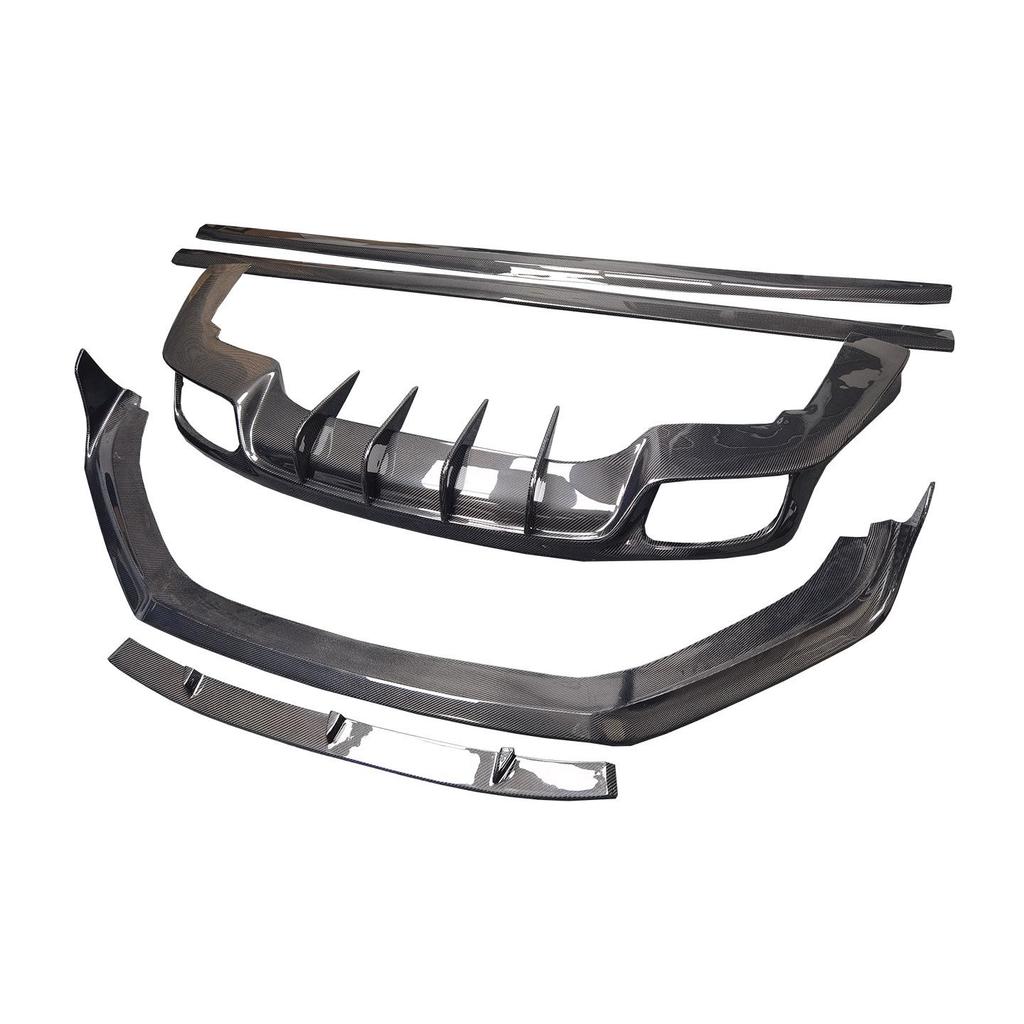 Porsche Panamera 971 Carbon Fiber Body Kit: Front & Rear Lip, Side Skirts, Spoiler, Hood (2017-2023)