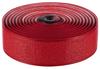 Lizard Skins DSP Bar Tape with Bar End Crimson Red V2, 3.2mm Thick, Screw-in Plugs,