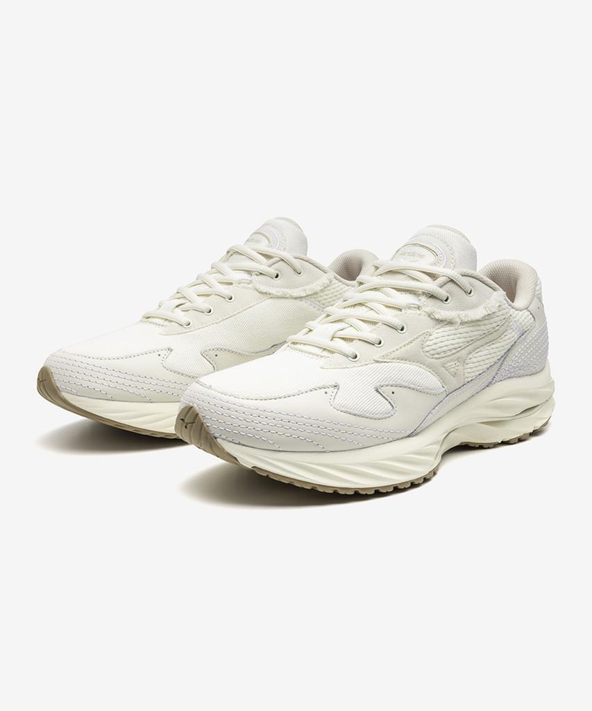 Mizuno (Male) Wave Rider Beta - Off White:White / D1Ga246201