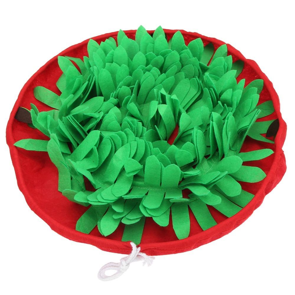 Soft Fabric Snuffle Bowl Dual Use Food Hiding Toy Boredom Relief Dog Feeding Toy Dog Training