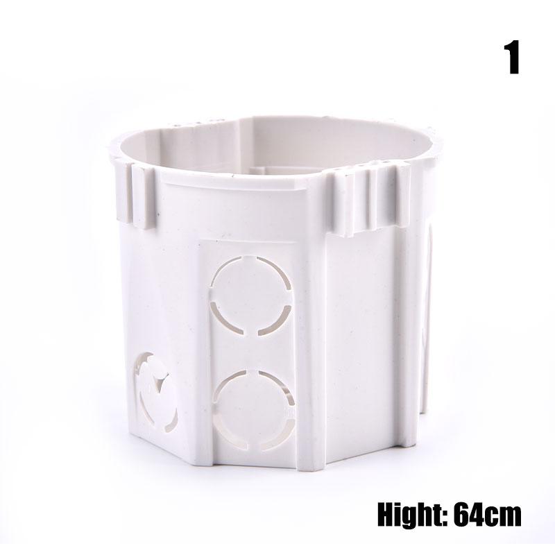 Кассета белой коробки настенной установки внутренняя для переключателя и розетки стандарта ЕС круглая низкопробная проволочная коробка