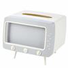Creative Desktop TV Tissue Box Cover Retro Paper Storage Case Cell Phone Holder  Kitchen