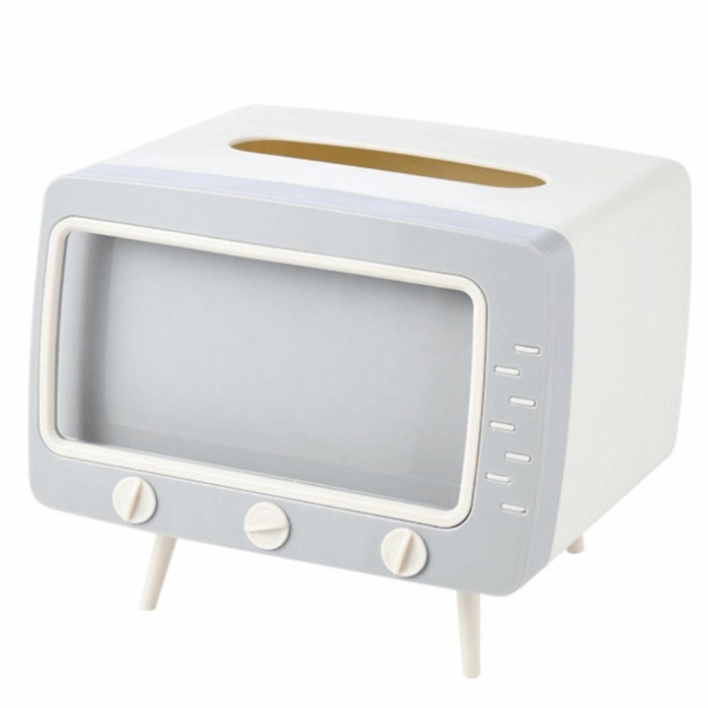Multifunctional TV Tissue Box Cover Retro Paper Storage Case Tissue Organizer  Living Room