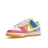 Nike Разноцветные женские кроссовки Dunk Low Sail Solar-Flare FD9923-111