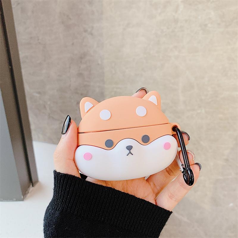 Чехол для наушников 3D Dog для Airpods 1 2 3 Corgi Cute Wireless Headphone Cover для Airpods Pro Case для Air Pod 1 2 3 Charge Case