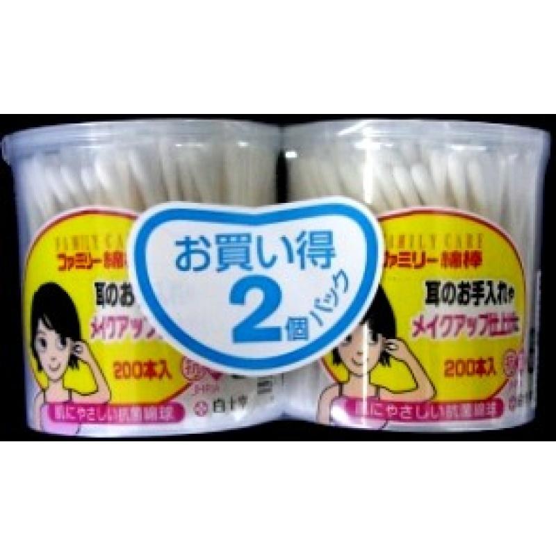 FC Family Cotton Swab 200 X2