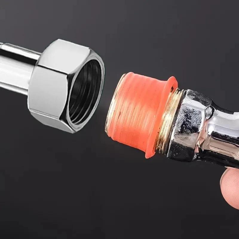 10-60 шт. силиконовая прокладка для крана, герметичная уплотнительная шайба для водопроводной трубы, силиконовая лента, прокладка для шланга, сантехнического фитинга