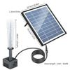 6.5W Solar Panel with Multiple Fountain Modes, Strong Water , Pond Pump for Garden, Pool, Yard