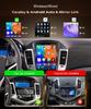 Автомагнитола Android 15 для Chevrolet Cruze 2009-2014, 8-ядерный процессор, 4G+64G, CarPlay, Android Auto, 9,7-дюймовый IPS-экран, GPS, Bluetooth 5.0, AHD-дисплей для резервного копирования.