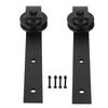 Sliding Barn Door Pulley Hardware Rack Hanger Roller Wheel Carbon Steel Noiseless