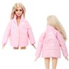 Winter Long Coat for Barbie Doll Hoodies 1/6 12 Inch Dolls Clothes Girl Toy