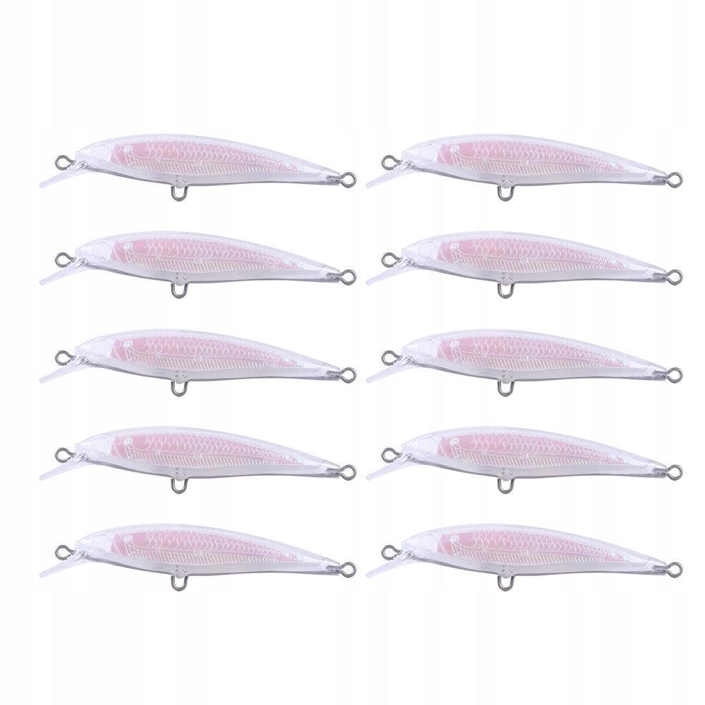 Body Wobbler Pike Zander Perch Do It Yourself For Painting 50 Pieces Mix