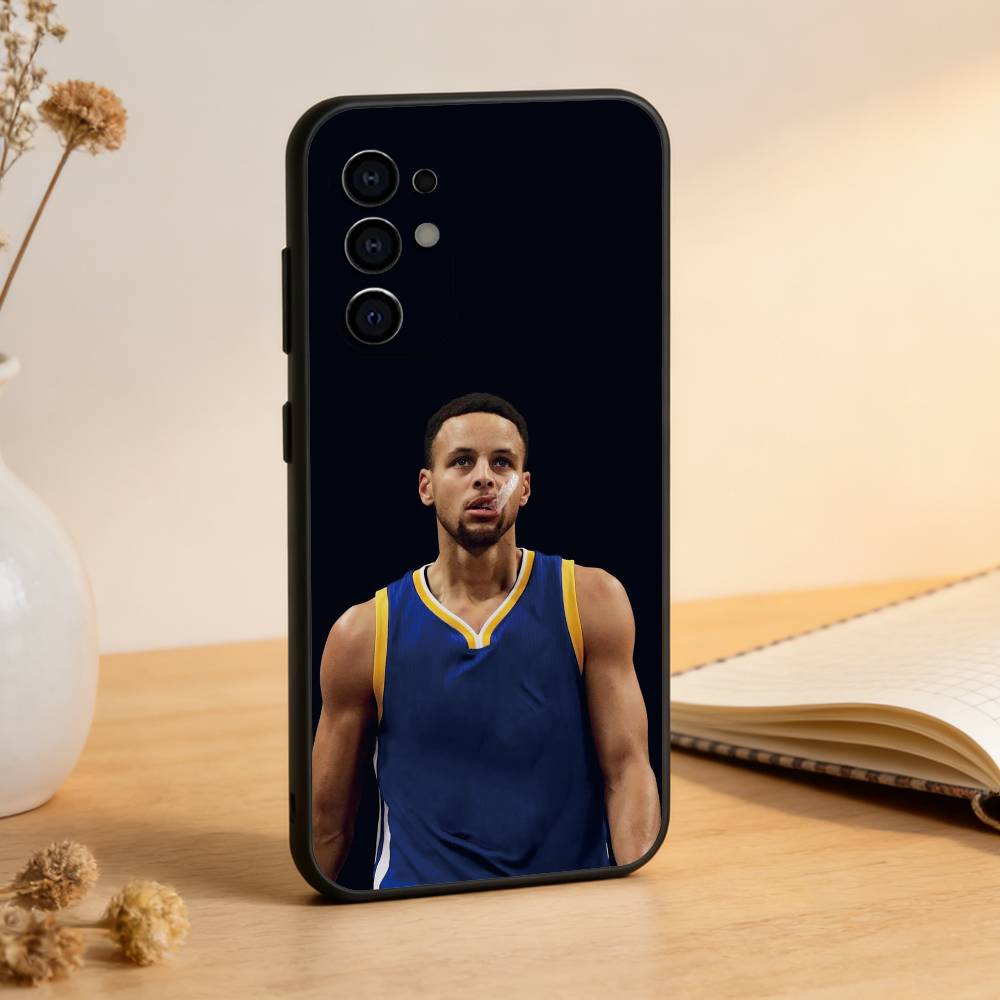 Чехол для телефона Баскетбольная звезда Стефен Карри Для Samsung S25,S24,S21,S22,S23,S30,Ultra,S20,Plus,Fe,Lite,Note,10,Черная крышка