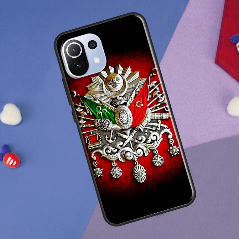 Чехол-обложка с гербом Османской империи для Xiaomi 14T Pro 11T 12T 13T 13 14 Ultra POCO X7 Pro X3 X5 F3 F5 F6 M6 X6 Pro