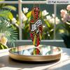 2D Flat Aluminum Wall Hangings with A Juneteenth Theme Are Available in Various Sizes Featuring Radiating Lines Stars and African-inspired Patterns