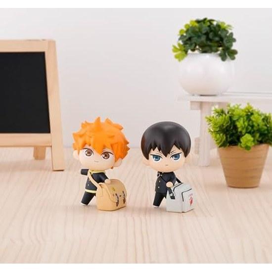 Rowtashii Noise Tekupiku Haikyuu Кагеяма Тобио Приблизительно 95 мм ПВХ АБС Изготовлена Окрашенная Подвижная Фигурка
