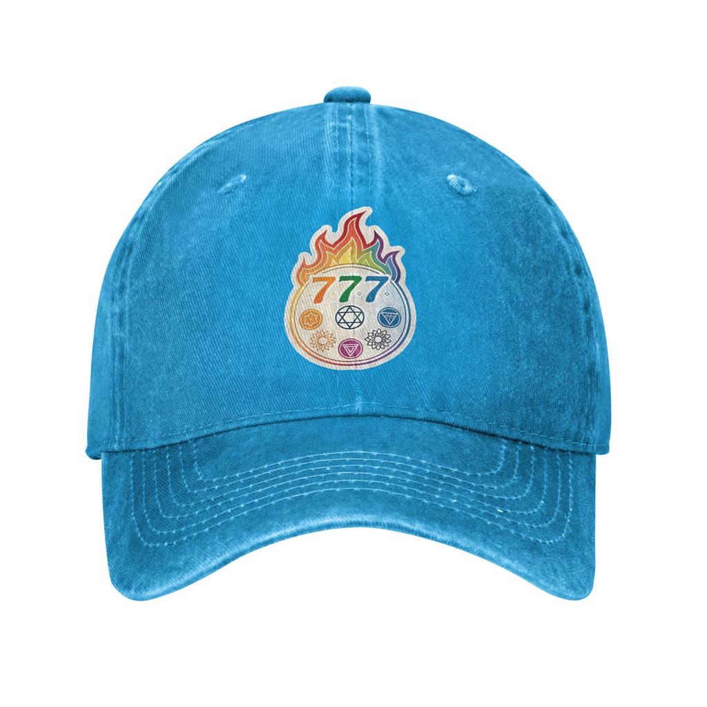 Lucky number witch chakra Baseball Cap Unisex Hats Women Visor Protection Snapback  Lucky Caps