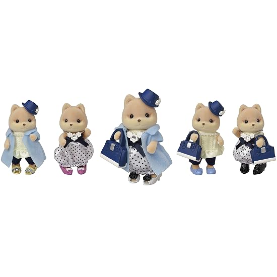 Sylvanian Families Town [ Town Fashion Outfit Set - Stylish Shoes Collection - ] TVS-13 ST Mark Cert