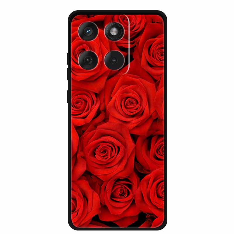 For Motorola Moto Edge 70 5G Case Cute Fashion Floral Scenery Painted Soft Silicone TPU Cover for Moto Edge70 5G Funda Bag Coque