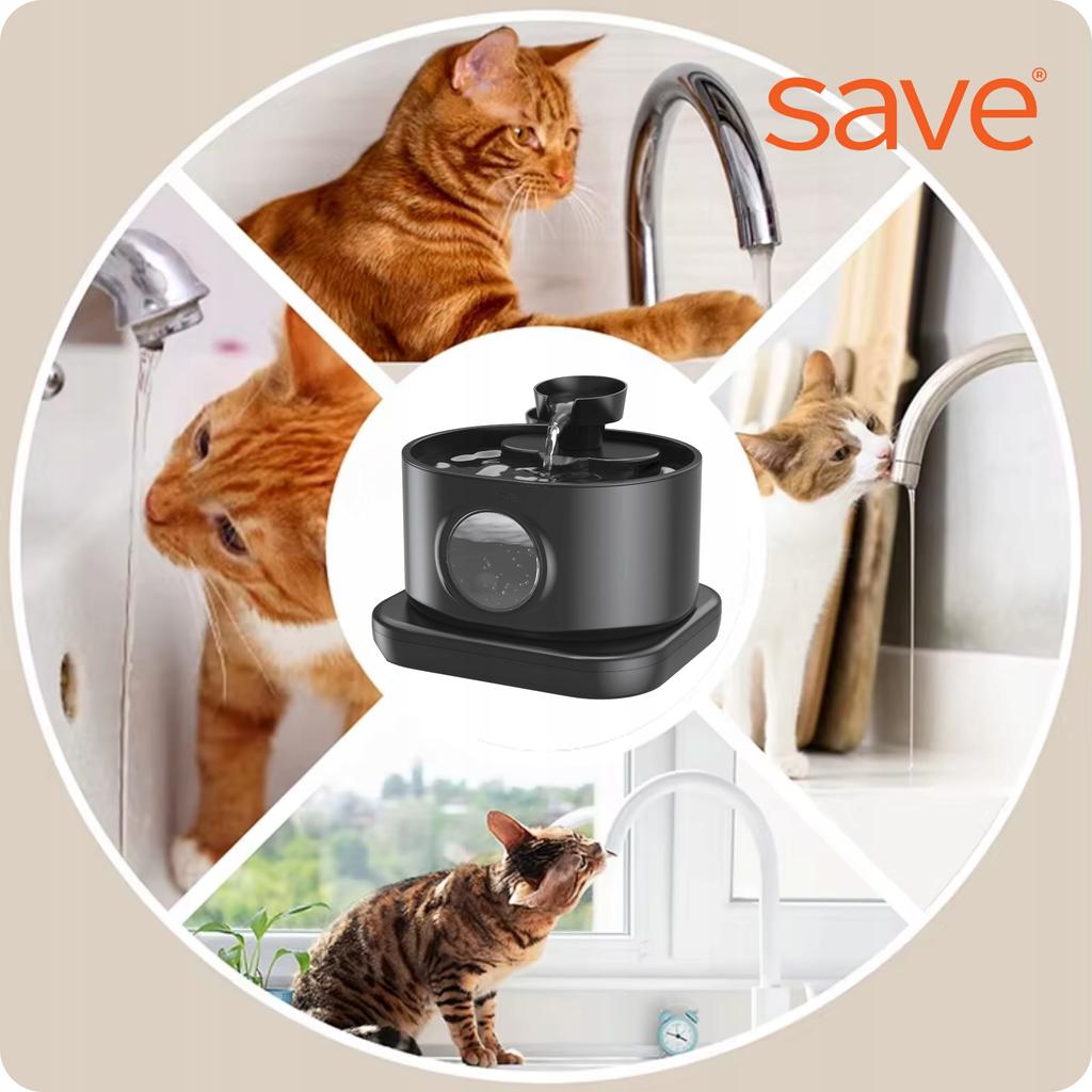 Wireless Fountain For Cat And Dog Automatic Motion Sensor