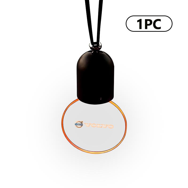 Luminous Acrylic Pendant Car Decor Rear View Mirror Accessories For Volvo V50 S60 XC60 S40 XC40 XC90 V70 XC70 C30 V40 V60