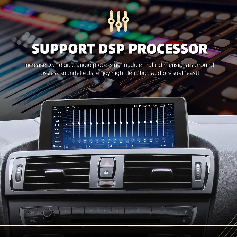 10,25-дюймовый автомобильный радиоприемник для BMW X1 E84 2009-2015 CIC 2 Din Android 12 беспроводной CarPlay Android Auto мультимедийный плеер автомобильная стереосистема