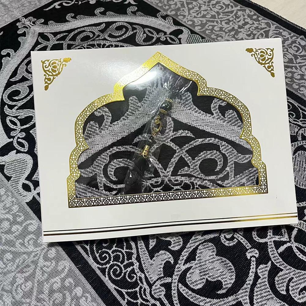 Нескользящий Набор Молитвенных Ковриков Прямоугольный Джанамаз Саджада Исламские Подарки Мусульманский Молитвенный Коврик Женщины Мужчины