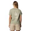 Columbia Rolling Bend Graphic SS Tee, Womens green T-shirt