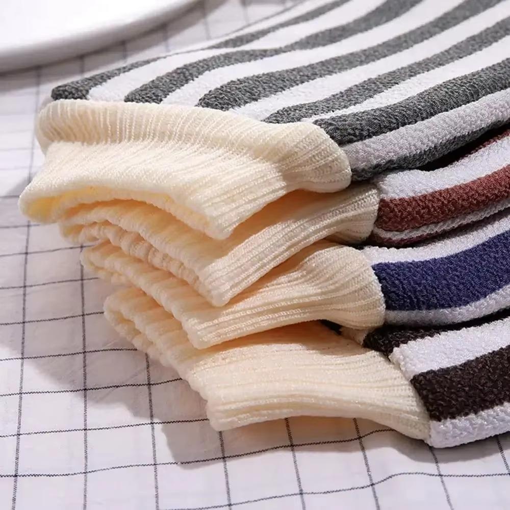 Отшелушивающие перчатки для ванны SPA Душ Скраб для тела Варежка для глубокой очистки Массаж Многоразовый инструмент для мытья Отшелушивающие перчатки-мочалки