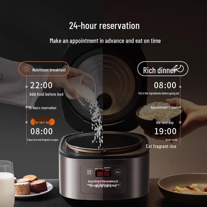 Joyoung 3L Smart Electric Rice Cooker CN plug (adapter included)