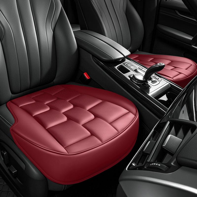 2026 New Car Seat Pad Four Seasons Universal Seat Pad Advanced Sense Perforated Ventilation Single Piece Creative Fun Seat Pad