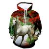Новая модная толстовка с 3D принтом в виде животных, унисекс, повседневная толстовка с длинными рукавами