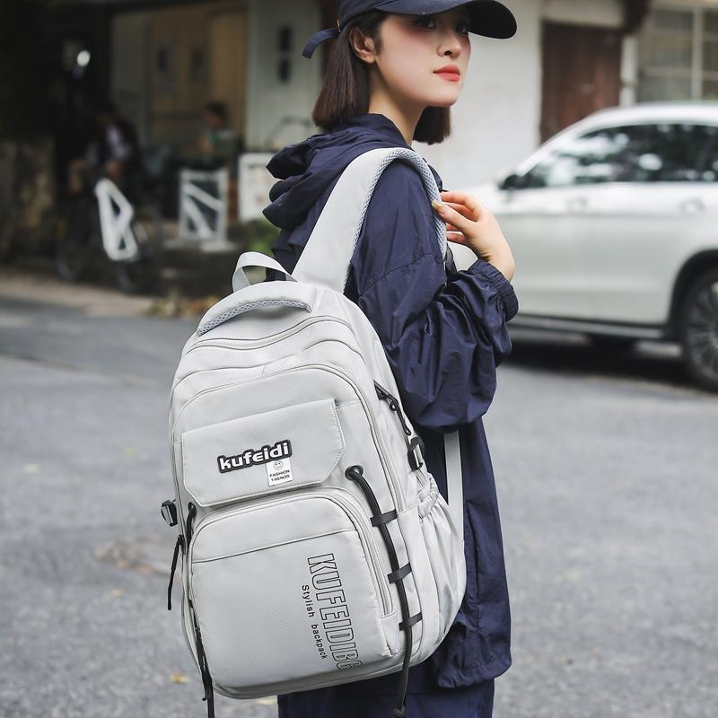 Студенческий рюкзак большой емкости с буквенным принтом, мужская спортивная дорожная сумка для спорта на открытом воздухе, женский компьютерный рюкзак