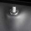 4 Pack Bling Car Inner Door Lock Covers Trim Pull Rod Bolt Stickers Car Interior Bling Rhinestone Decals for C200L