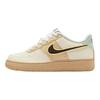 Кроссовки Air Force 1 Low GS Passing Notes Pack для детей, цвет кремовый, кокосовый, молочный, барочный, коричневый HQ3473-122