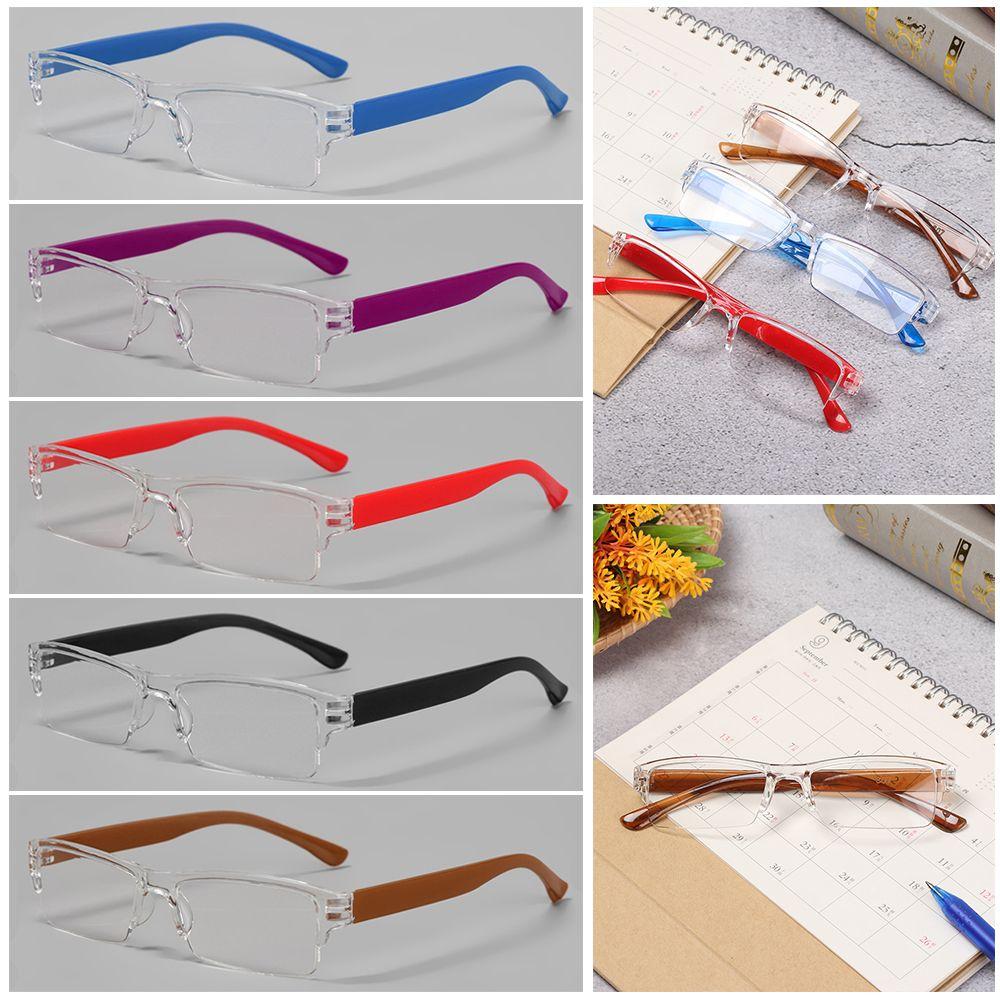 Unisex Candy Color Eye wear Reading Glasses Vision Care +1.00~+4.0 Diopter Eyeglasses